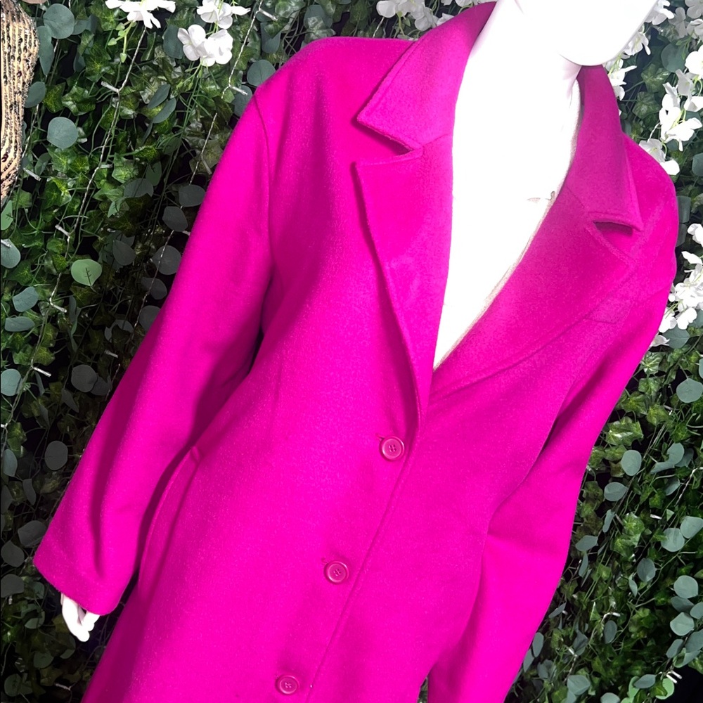 NWT $185 Women's Pink Coat - Picture 8 of 8